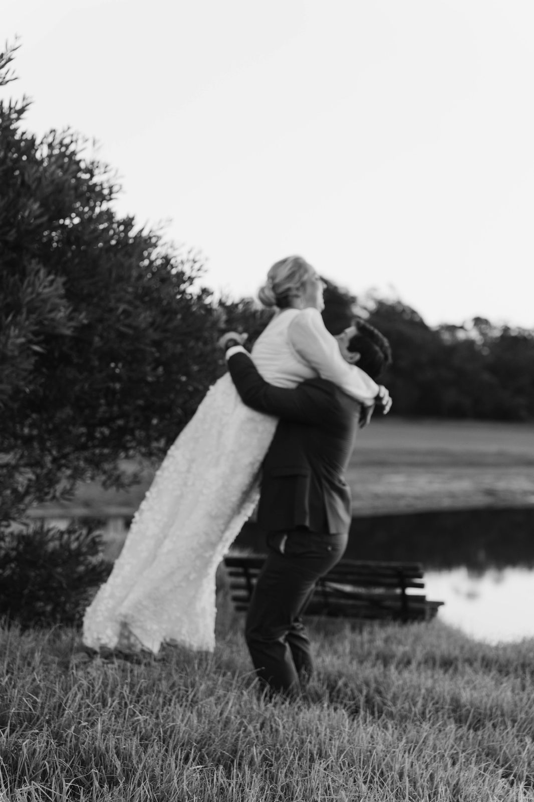John and Liezl on their wedding day